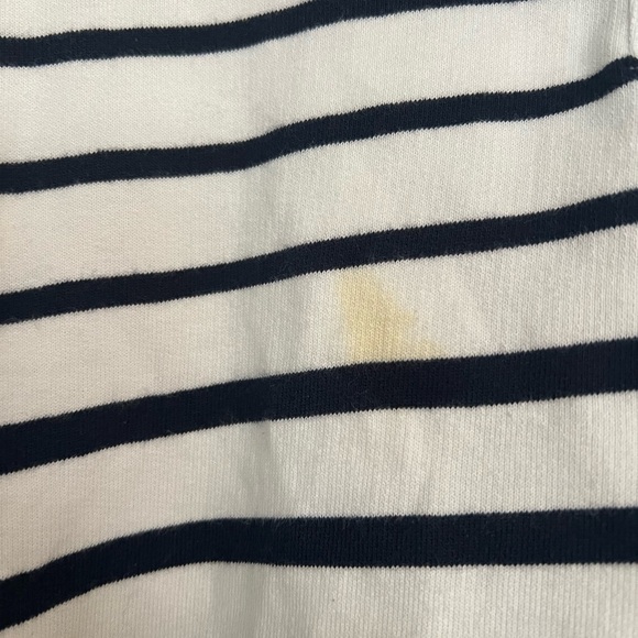 LLBean striped button sweater - Picture 2 of 6